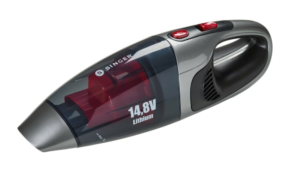 Σκουπάκι Επαναφορτιζόμενο Singer Typhoon HVC-1480WD - Image 3