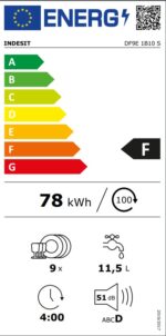 Πλυντήριο Πιάτων Indesit DF9E1B10S - Image 3