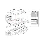 Εντοιχιζόμενες Εστίες Υγραερίου Indesit ING 61T/BK - Image 5