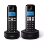 Ασύρματο Τηλέφωνο Duo Philips D1612B/GRS