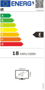 Τηλεόραση F&U 24'' HD Ready LED FL24116 - Image 2