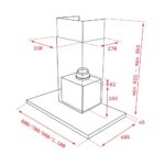 Απορροφητήρας Καμινάδα Teka DLH 686 T - Image 2