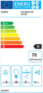 Απορροφητήρας Συρόμενος Faber Flexa NG Glass BK - Image 4