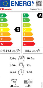Πλυντήριο-Στεγνωτήριο 10/7Kg Inventor GLXW10D7215 - Image 5