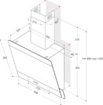 Whirlpool WHVP 65F LM Απορροφητήρας Καμινάδα - Image 4